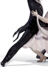 Elegant Foxtrot Couple Figurine - Limited Edition